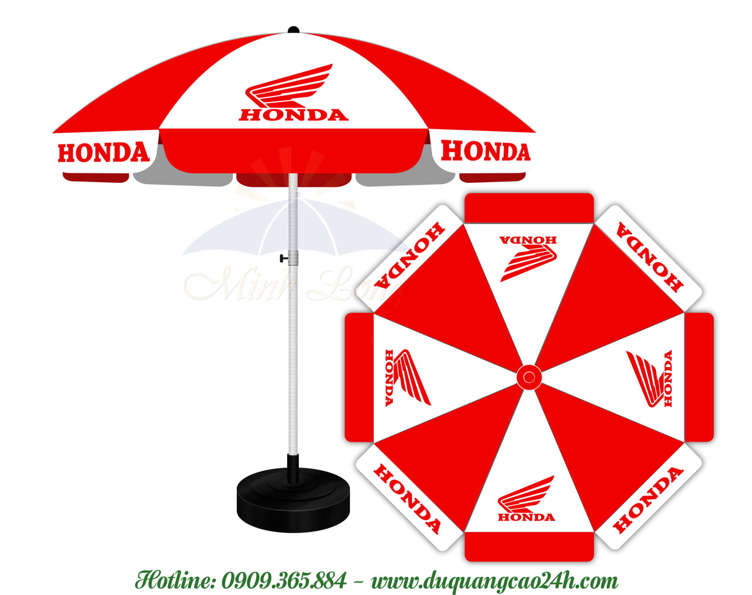 Dù quảng cáo Honda